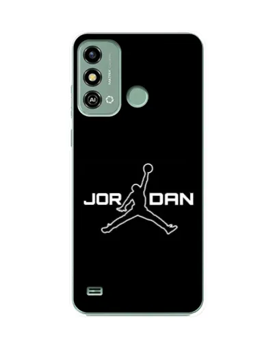 Чехол для ZTE Blade A53 с картинкой «Nike Pink Swirl»