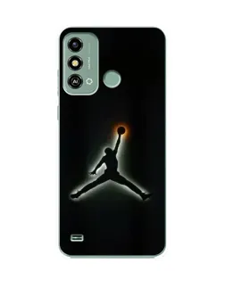 Чохол для ZTE Blade A53 з картинкою «Jordan Gradient Logo»