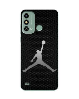 Чехол для ZTE Blade A53 с картинкой «Jordan Dark Carbon»