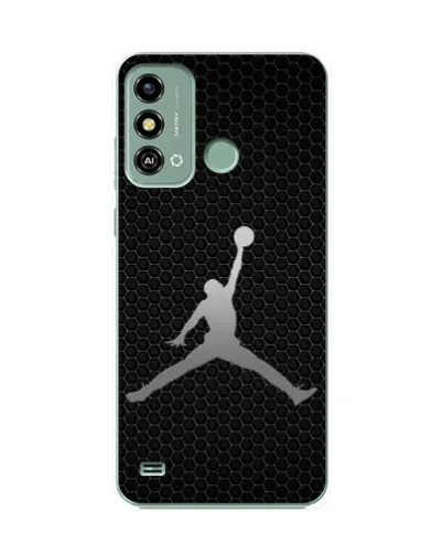 Чехол для ZTE Blade A53 с картинкой «Jordan Dark Carbon»
