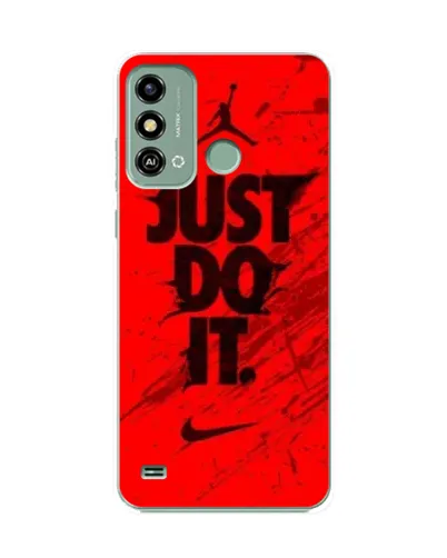 Чехол для ZTE Blade A53 с картинкой «Nike Just Do It»