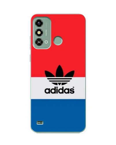 Чохол для ZTE Blade A53 з картинкою «Ретро блоки Adidas»