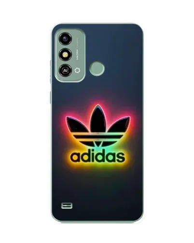 Чохол для ZTE Blade A53 з картинкою «Неоновий Adidas»