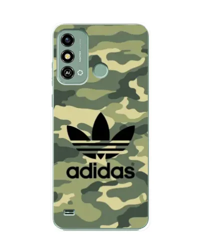Чохол для ZTE Blade A53 з картинкою «Мілітарі стиль Adidas»