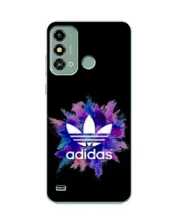 Чохол для ZTE Blade A53 з картинкою «Вибух фарб Adidas»