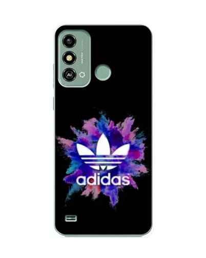 Чохол для ZTE Blade A53 з картинкою «Вибух фарб Adidas»
