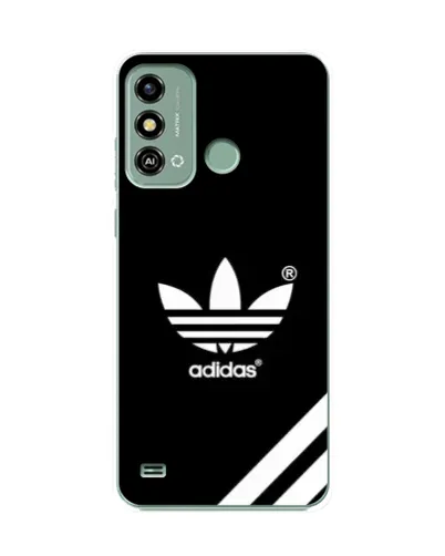 Чохол для ZTE Blade A53 з картинкою «Adidas з діагональними смугами»