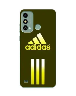 Чохол для ZTE Blade A53 з картинкою «Оливковий градієнт Adidas»