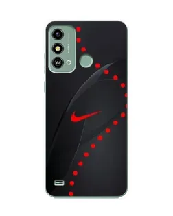 Чехол для ZTE Blade A53 с картинкой «Абстрактный дизайн Nike»