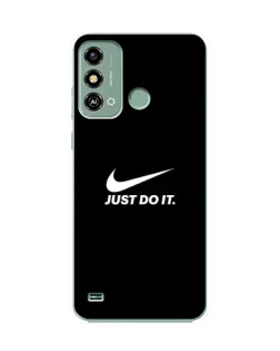 Чехол для ZTE Blade A53 с картинкой «Минимализм от Nike»