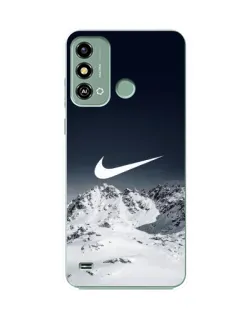 Чехол для ZTE Blade A53 с картинкой «Nike — зимние горы»