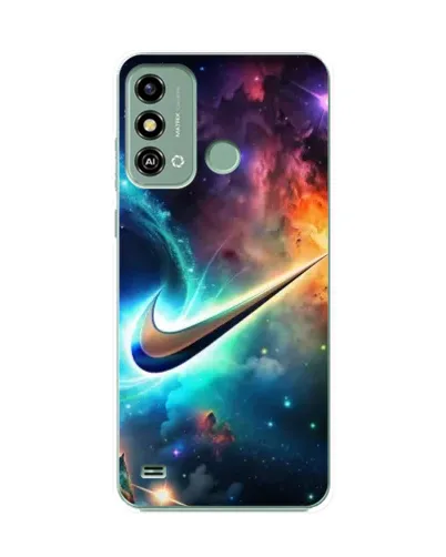 Чехол для ZTE Blade A53 с картинкой «Космический Nike Swoosh» Чехол для ZTE Blade A53 с картинкой «Космический Nike Swoosh»