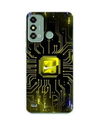 Чехол для ZTE Blade A53 с картинкой «Nike — золотая искра» Чехол для ZTE Blade A53 с картинкой «Nike — золотая искра»