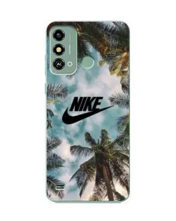 Чехол для ZTE Blade A53 с картинкой «Тропический принт Nike» Чехол для ZTE Blade A53 с картинкой «Тропический принт Nike»