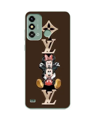 Чехол для ZTE Blade A53 с картинкой «LV и Микки Маус» Чехол для ZTE Blade A53 с картинкой «LV и Микки Маус»