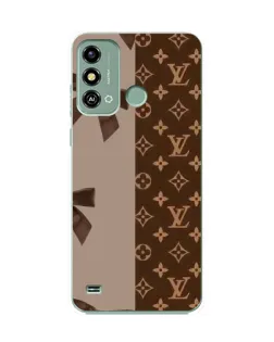Чехол для ZTE Blade A53 с картинкой «Louis Vuitton — банты»