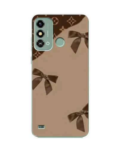 Чехол для ZTE Blade A53 с картинкой «LV — кофейный атлас» Чехол для ZTE Blade A53 с картинкой «LV — кофейный атлас»