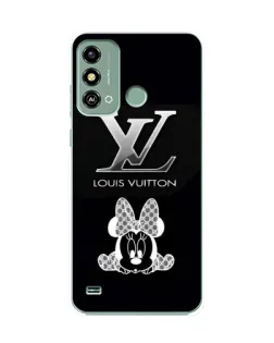 Чехол для ZTE Blade A53 с картинкой «LV и Минни Маус»