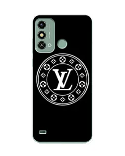 Чехол для ZTE Blade A53 с картинкой «LV — печать стиля»