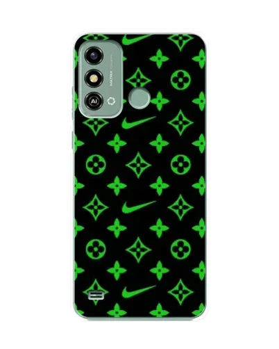 Чехол для ZTE Blade A53 с картинкой «Неоновый принт LV» Чехол для ZTE Blade A53 с картинкой «Неоновый принт LV»