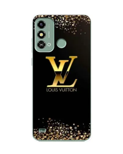 Чехол для ZTE Blade A53 с картинкой «LV — золотые искры» Чехол для ZTE Blade A53 с картинкой «LV — золотые искры»
