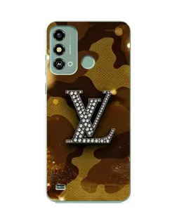 Чехол для ZTE Blade A53 с картинкой «Камуфляжный Louis Vuitton»