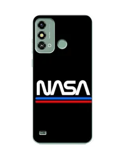 Чохол для ZTE Blade A53 з картинкою «NASA — класика Red Blue»
