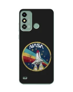 Чохол для ZTE Blade A53 з картинкою «NASA — емблема місії»