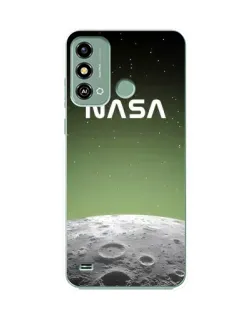 Чехол для ZTE Blade A53 с картинкой «NASA — лунный градиент»