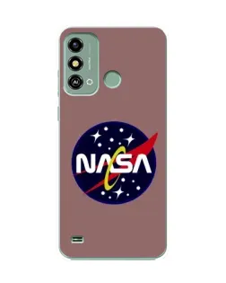 Чехол для ZTE Blade A53 с картинкой «NASA — ретро космос»