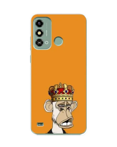 Чехол для ZTE Blade A53 с картинкой «Золотая обезьяна Bored Ape» Чехол для ZTE Blade A53 с картинкой «Золотая обезьяна Bored Ape»