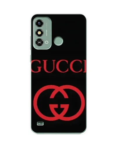 Чохол для ZTE Blade A53 з картинкою «Gucci — червоний логотип»