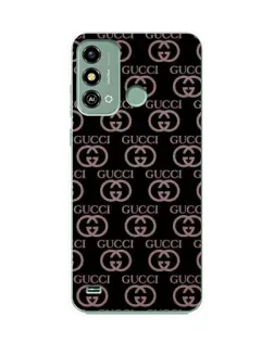 Чохол для ZTE Blade A53 з картинкою «Класична монограма Gucci»