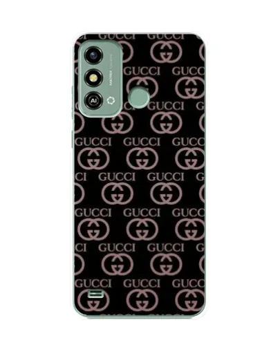 Чохол для ZTE Blade A53 з картинкою «Класична монограма Gucci»