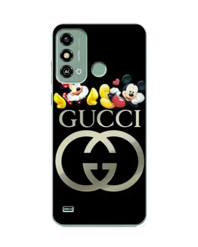 Чохол для ZTE Blade A53 з картинкою «Gucci — герої Disney»