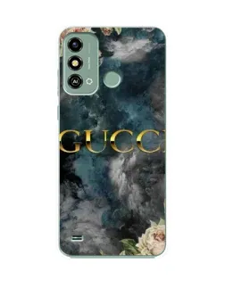 Чохол для ZTE Blade A53 з картинкою «Абстрактні квіти Gucci»