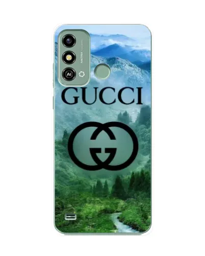 Чохол для ZTE Blade A53 з картинкою «Gucci — гірський пейзаж»