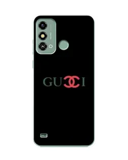 Чохол для ZTE Blade A53 з картинкою «Gucci — червоний градієнт»