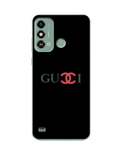 Чохол для ZTE Blade A53 з картинкою «Gucci — червоний градієнт»