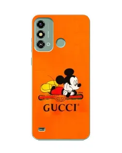 Чехол для ZTE Blade A53 с картинкой «Микки Маус Gucci — оранж» Чехол для ZTE Blade A53 с картинкой «Микки Маус Gucci — оранж»
