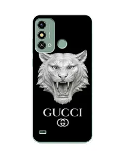Чехол для ZTE Blade A53 с картинкой «Gucci — серебряный лев» Чехол для ZTE Blade A53 с картинкой «Gucci — серебряный лев»