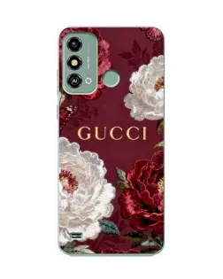 Чехол для ZTE Blade A53 с картинкой «Gucci — бордовые розы» Чехол для ZTE Blade A53 с картинкой «Gucci — бордовые розы»