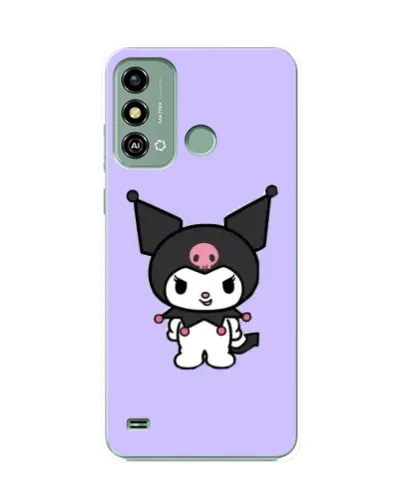 Чехол для ZTE Blade A53 с картинкой «Kuromi — нежный фиолетовый» Чехол для ZTE Blade A53 с картинкой «Kuromi — нежный фиолетовый»