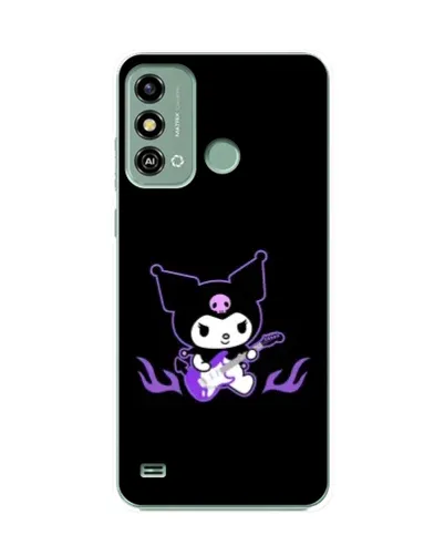 Чехол для ZTE Blade A53 с картинкой «Электрическая Kuromi» Чехол для ZTE Blade A53 с картинкой «Электрическая Kuromi»