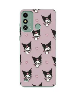 Чехол для ZTE Blade A53 с картинкой «Kuromi — ночной сон»