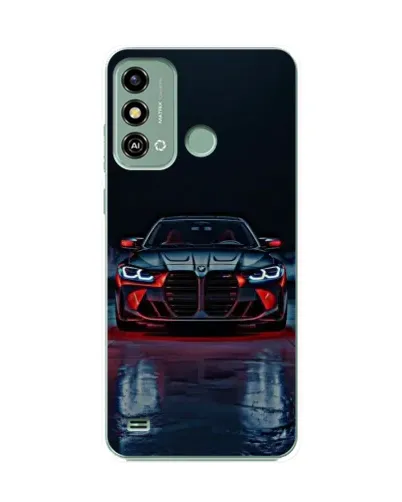 Чохол для ZTE Blade A53 з картинкою «BMW на мокрій дорозі»