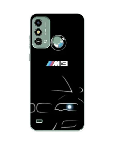 Чохол для ZTE Blade A53 з картинкою «Мінімалістичний принт BMW M3»