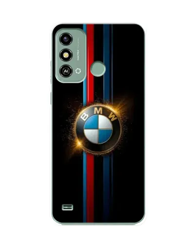 Чохол для ZTE Blade A53 з картинкою «BMW M-Power неон»