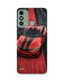 Чохол для ZTE Blade A53 з картинкою «BMW на червоній доріжці»