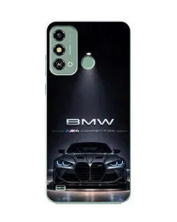 Чохол для ZTE Blade A53 з картинкою «BMW крізь нічне місто»